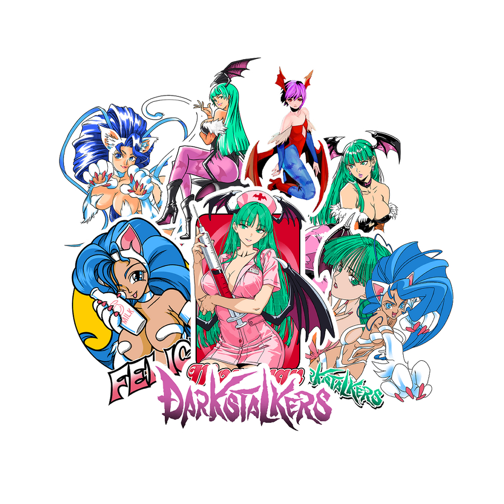 CAT AND FANGS STICKER PACK