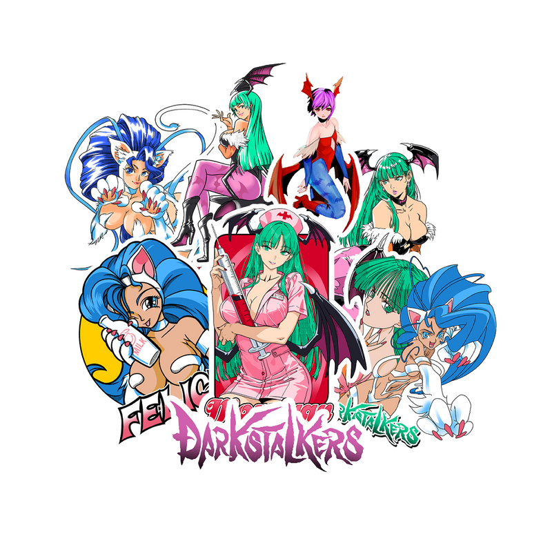CAT AND FANGS STICKER PACK
